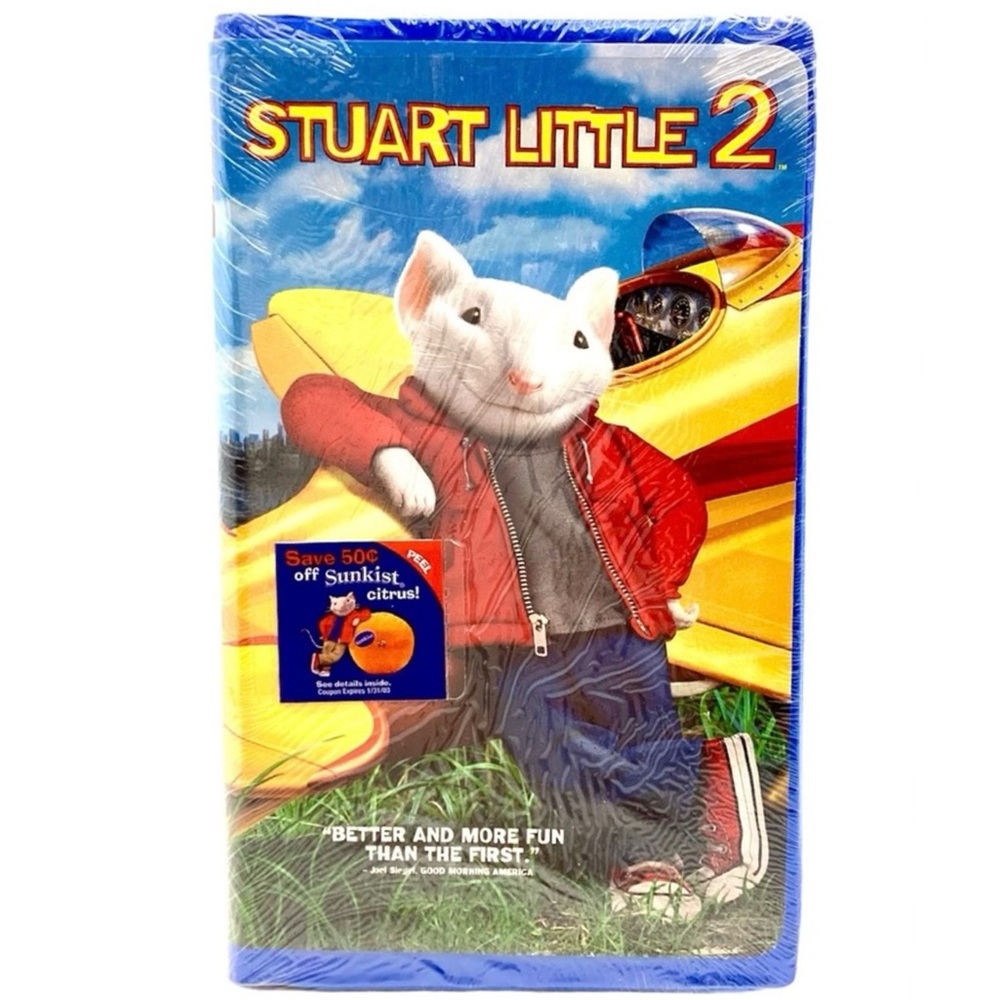 Stuart Little 2 Movie (2002, VHS) (NWT)